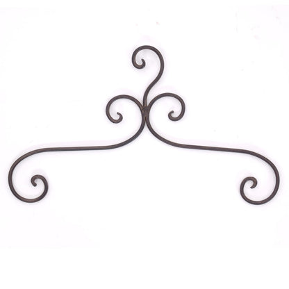 KLEIDERBÜGEL "AMELIE" | Metall, braun, 41 cm | Kleiderhaken
