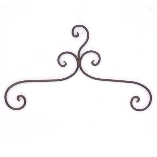 KLEIDERBÜGEL "AMELIE" | Metall, braun, 41 cm | Kleiderhaken