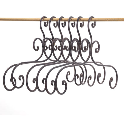 KLEIDERBÜGEL "AMELIE" | Metall, braun, 41 cm | Kleiderhaken