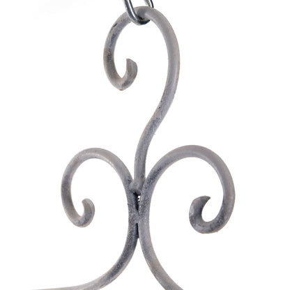 1 KLEIDERBÜGEL "AMELIE" | Metall, weiß, 41 cm | Kleiderhaken