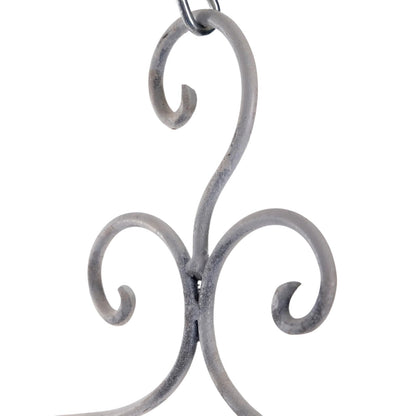 1 KLEIDERBÜGEL "AMELIE" | Metall, weiß, 41 cm | Kleiderhaken