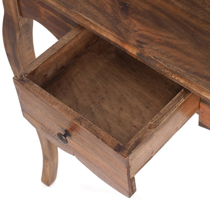 MASSIVHOLZ SEKRETÄR NAPOLEON 92x80cm(HxB) | Massivholz Schreibtisch | Farbe: 02 hellbraun