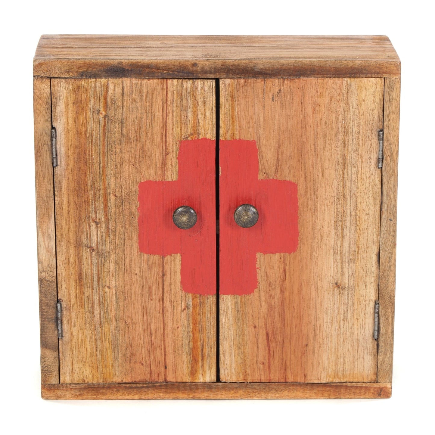 MEDIZINSCHRANK MEDIC | 35x35x13cm, Massivholz | Wandschrank | Farbe: 01 natur-vintage