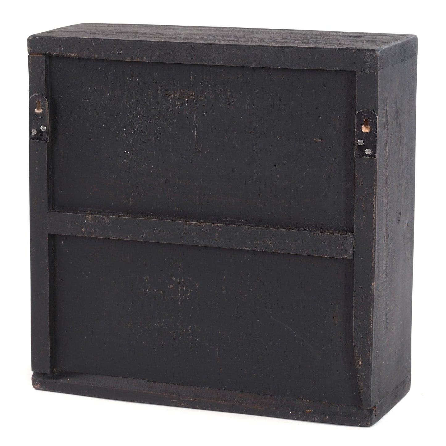 MEDIZINSCHRANK MEDIC | 35x35x13cm, Massivholz | Wandschrank | Farbe: 04 schwarz-natur