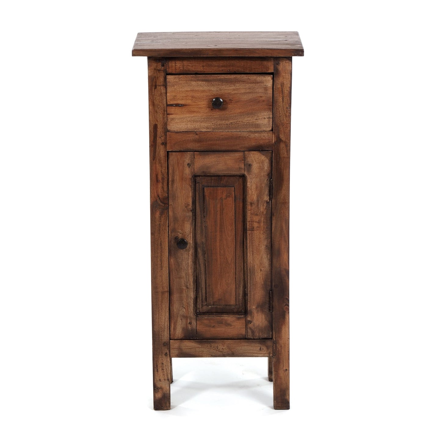FLURSCHRANK PLANT 80x36cm (HxB) Massivholz | Telefontisch | Farbe: 02 hellbraun