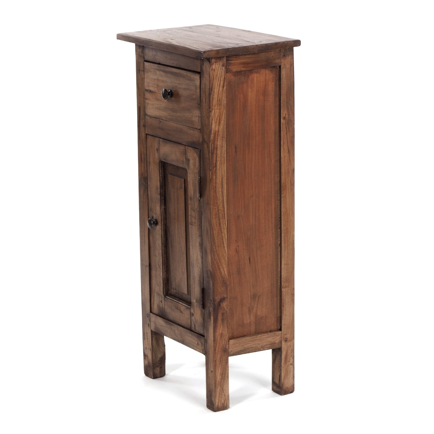 FLURSCHRANK PLANT 80x36cm (HxB) Massivholz | Telefontisch | Farbe: 02 hellbraun