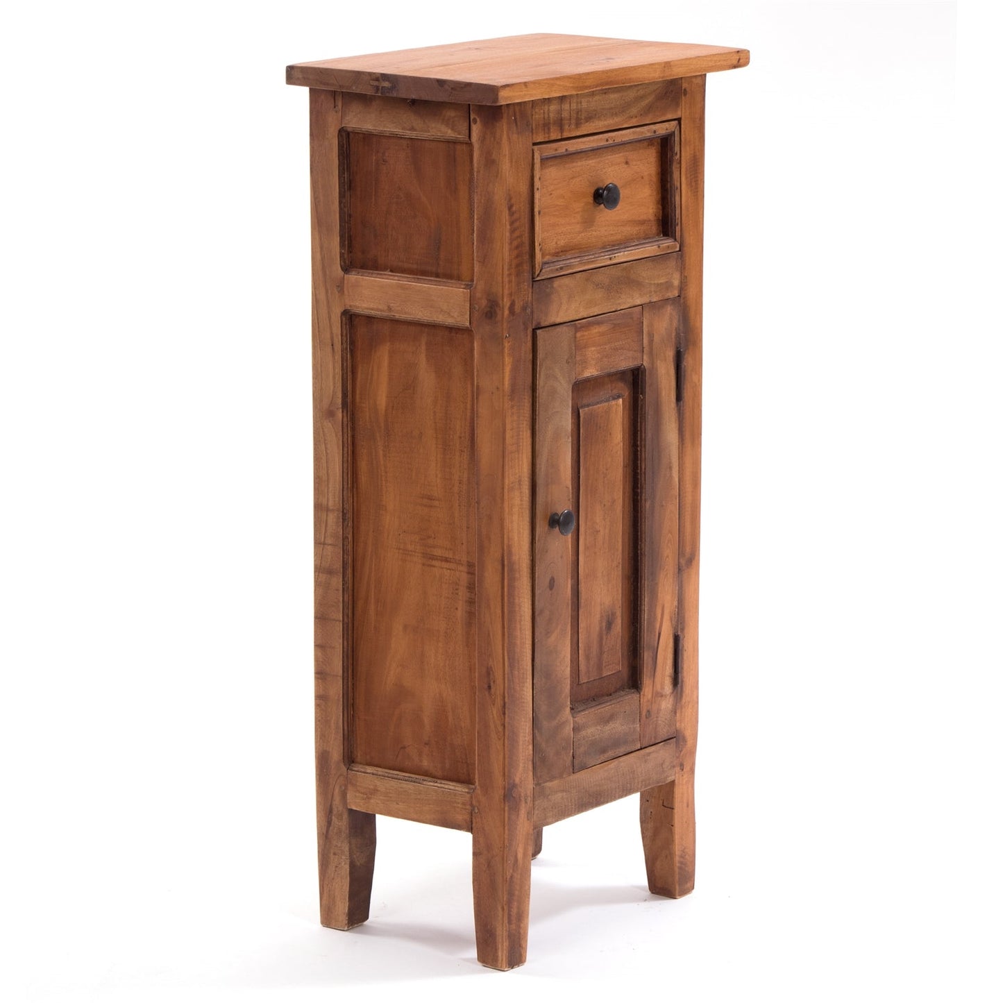 FLURSCHRANK PLANT 80x36cm (HxB) Massivholz | Telefontisch | Farbe: 08 honigfarben gewachst