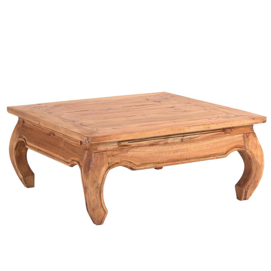 OPIUMTISCH "EAST 80" | 80x80x36 cm, Mahagoni | Beistelltisch