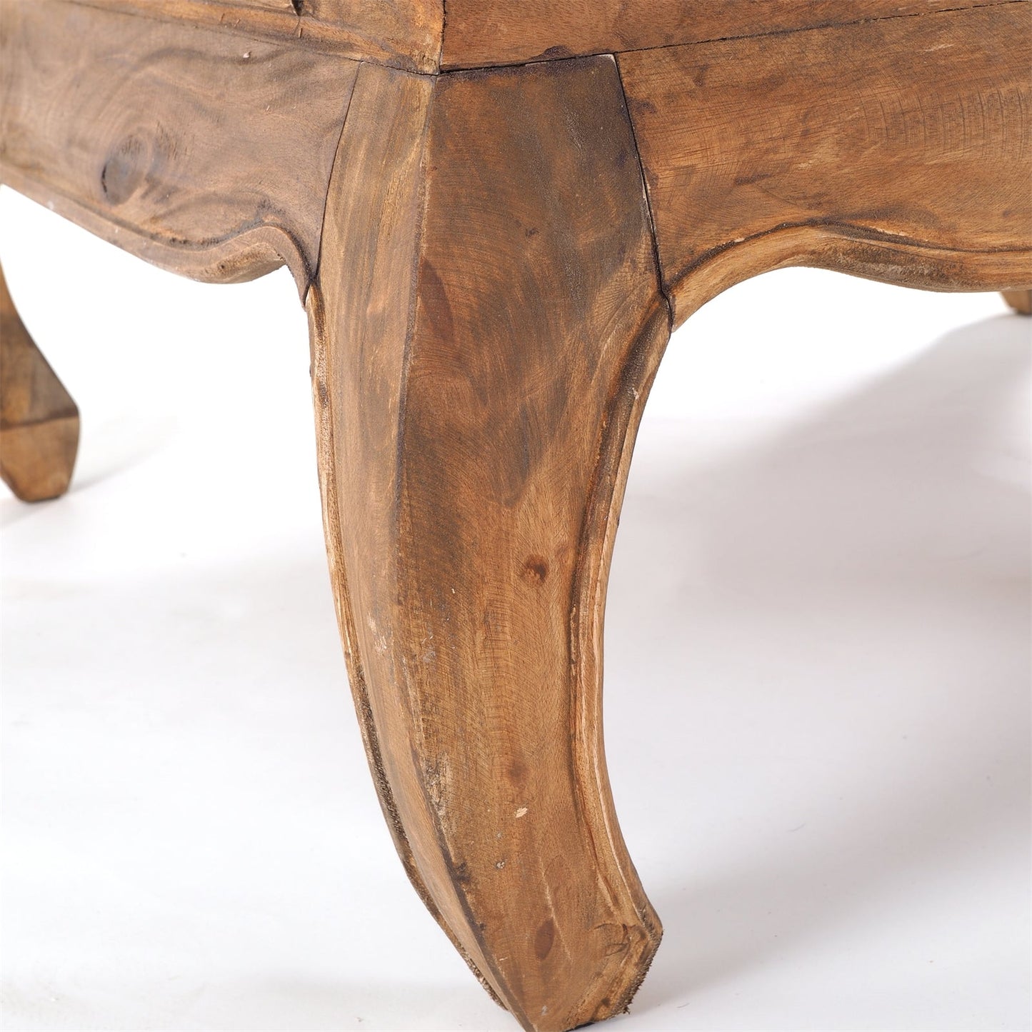 OPIUMTISCH "EAST 80" | 80x80x36 cm, Mahagoni | Beistelltisch  | Farbe: 01 natur-vintage