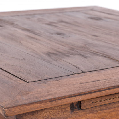 OPIUMTISCH "EAST 80" | 80x80x36 cm, Mahagoni | Beistelltisch  | Farbe: 02 hellbraun