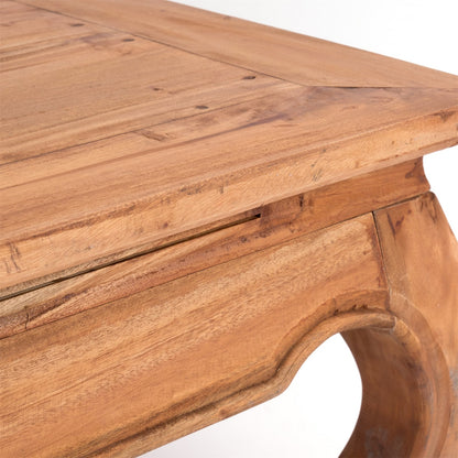 OPIUMTISCH "EAST 80" | 80x80x36 cm, Mahagoni | Beistelltisch  | Farbe: 08 honigfarben gewachst
