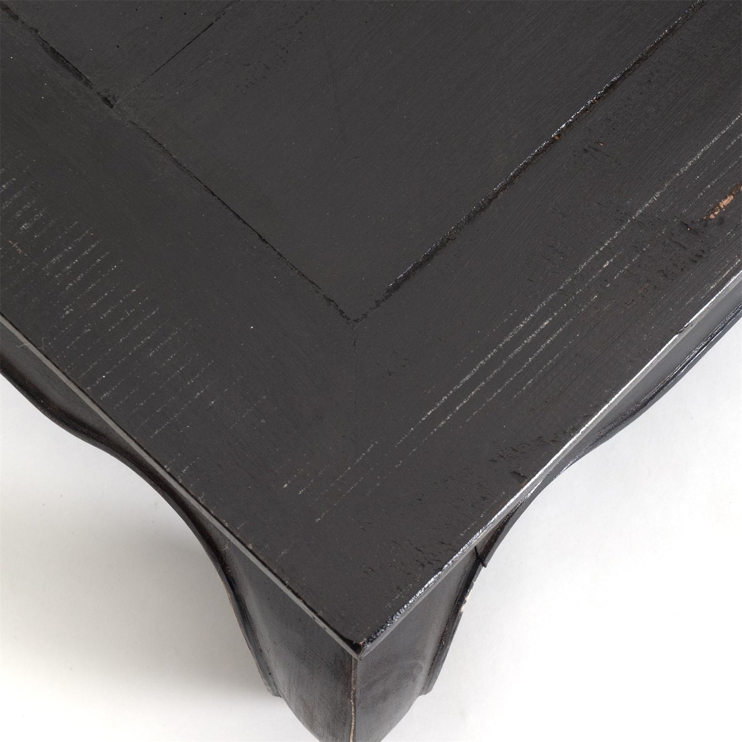 OPIUMTISCH "EAST 80" | 80x80x36 cm, Mahagoni | Beistelltisch  | Farbe: 09 voodoo - schwarz