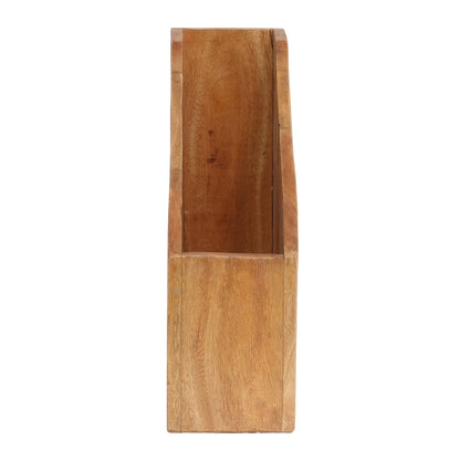 STEHSAMMLER "NERO" | Mahagoni Holz, 30 cm | Stehordner