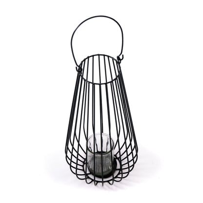KERZENHALTER "BALTO" | 40cm, Metall | Boden Windlicht, Laterne