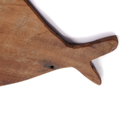 HOLZ Aufhänger "WAL" | 2 Größen | Wal Wandbild, DIY Wanddeko | Größe: 50 cm
