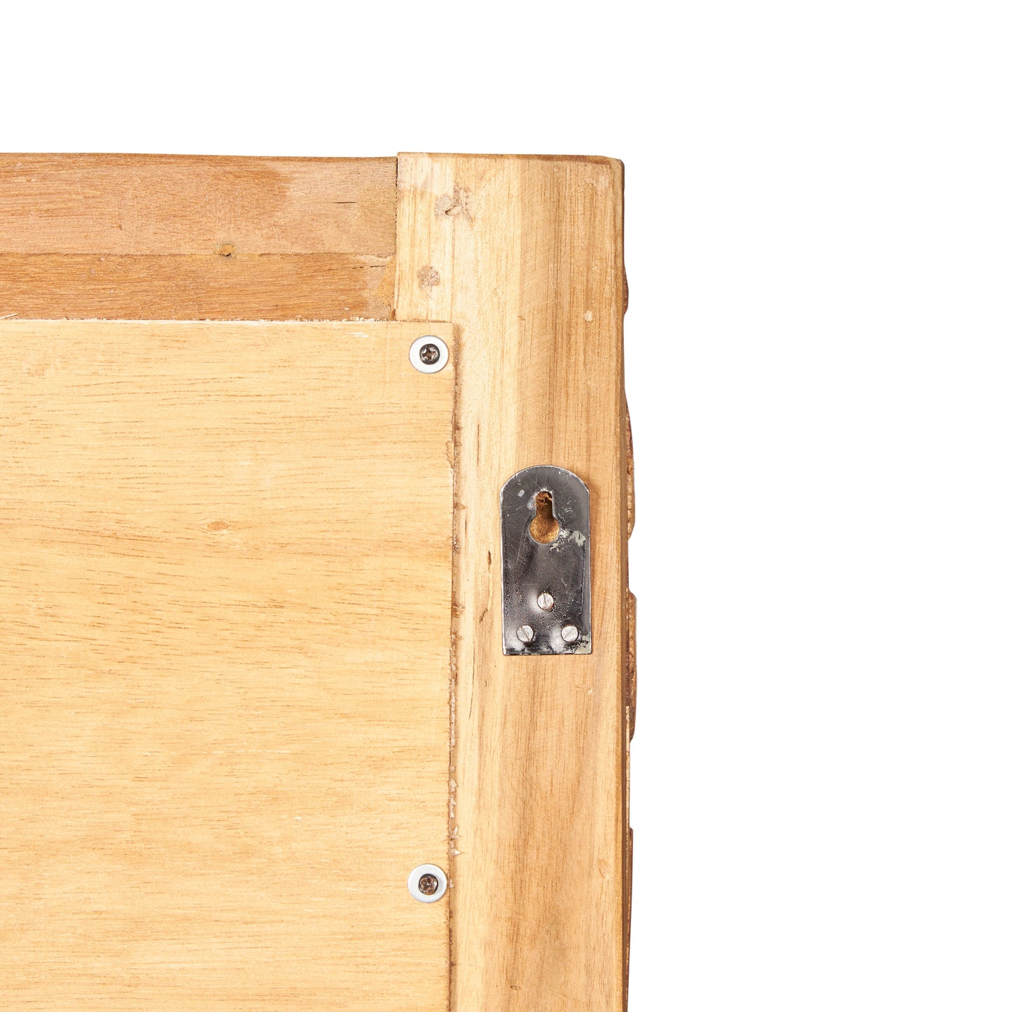 WANDSPIEGEL "PATCHWORK" | 60cm, Massivholz | Flurspiegel Holz