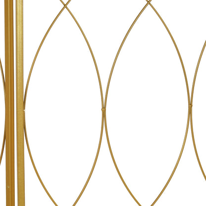 RAUMTEILER "LOUNGE" | Metall, gold, 170x120cm | Paravent