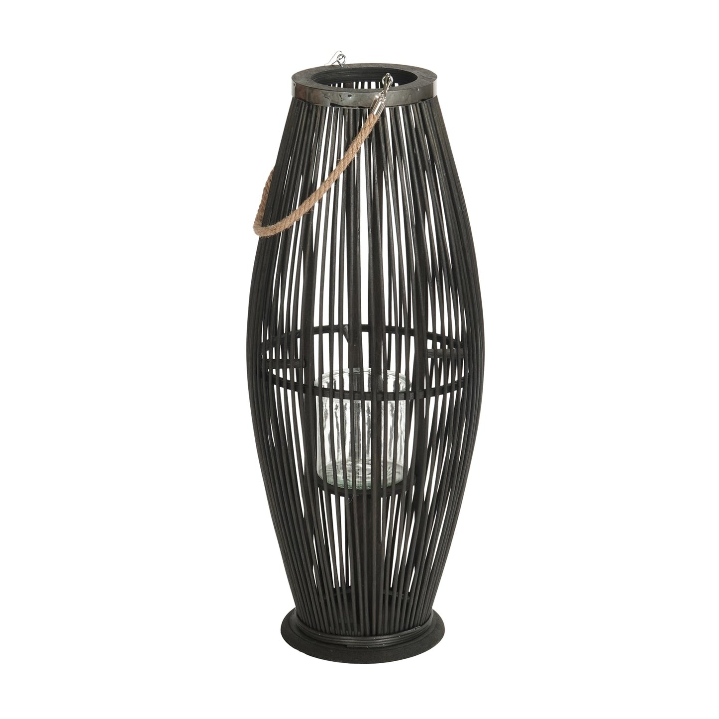 Deko  LATERNE "ZYA" |  Bambus | Natur Windlicht