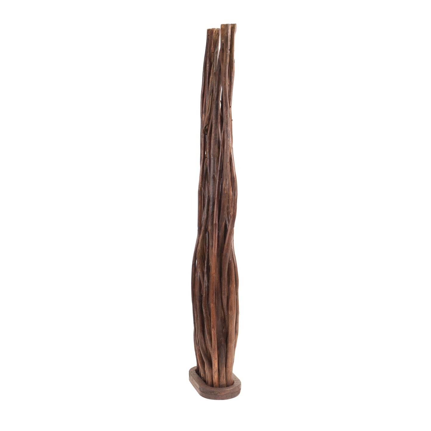 ZWEIGE RAUMTEILER BOTANIC | Teak Holz, 170x40cm | Äste Paravent