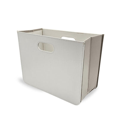 DESIGN ZEITUNGSKORB "BUSINESS" | beige, 30,5 cm | Magazinhalter