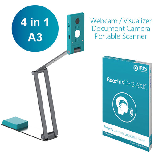 Tragbarer Scanner Iris VISUALIZER 7 DYSLEXIC