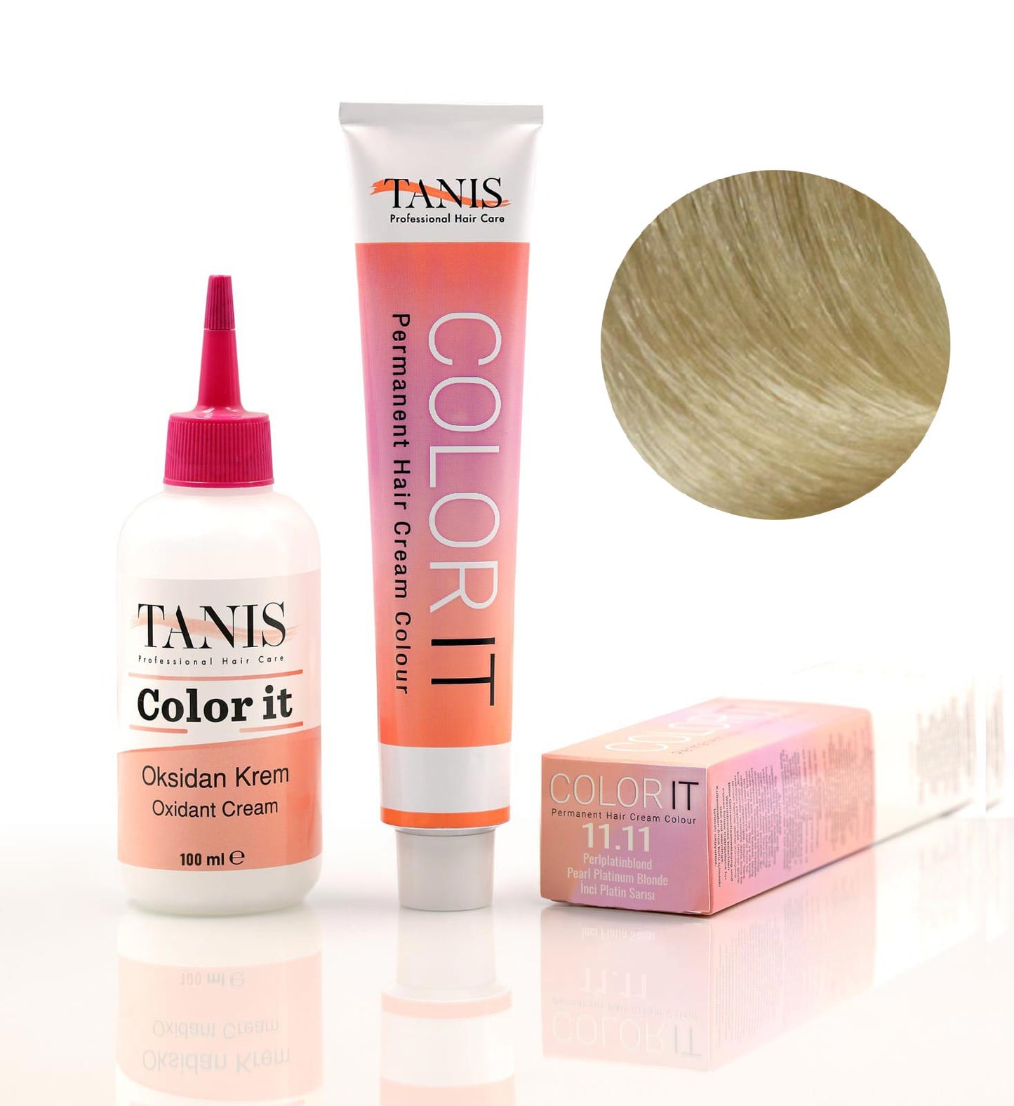 Permanente Haarfarbe COLOR-IT 11.11 Perlplatinblond