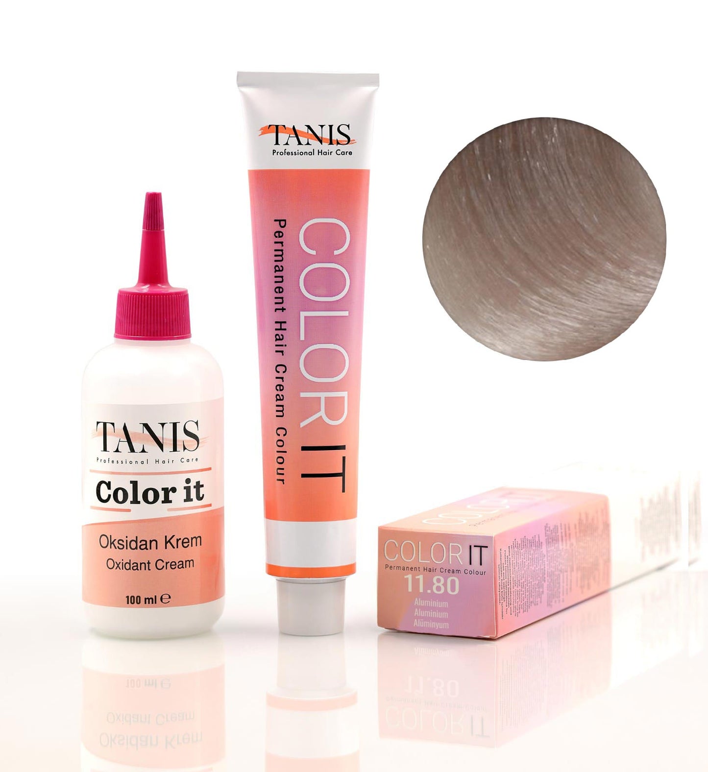 Permanente Haarfarbe COLOR-IT 11.80 Aluminium