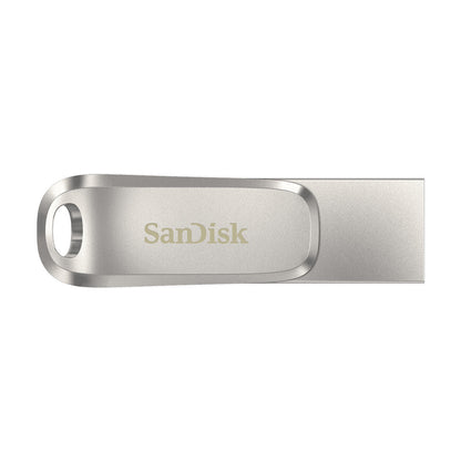 SanDisk Ultra Dual Drive Luxe USB-sticka 128 GB USB Type-A / USB Type-C 3.2 Gen 1 (3.1 Gen 1) Rostfritt stål