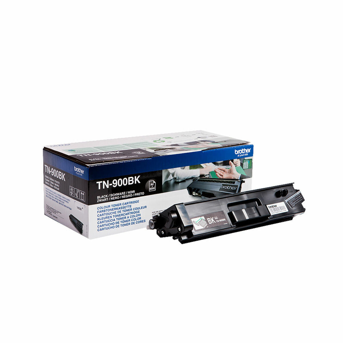 Original Tintenpatrone Brother TN-900BK Schwarz