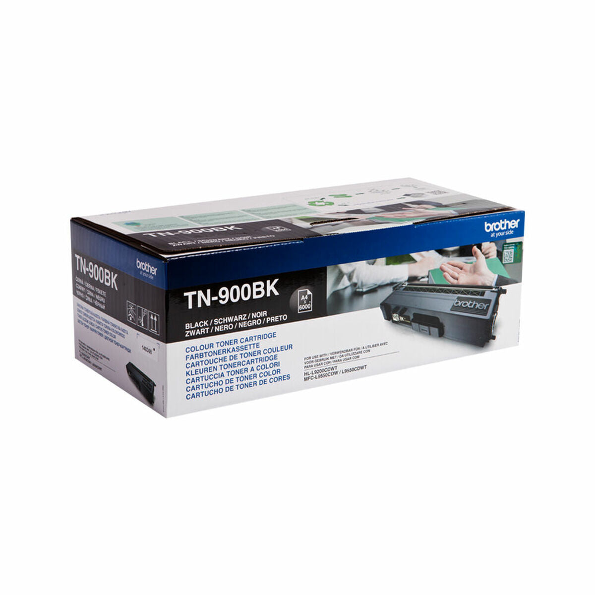 Original Tintenpatrone Brother TN-900BK Schwarz