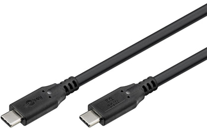 Goobay 74728 USB-kablar USB 3.2 Gen 1 (3.1 Gen 1) 2 m USB C Svart