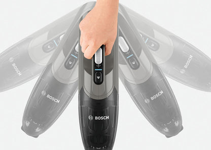 Bosch Serie 2 BBHF214G upprättstående dammsugare och elektrisk sopborste 2-in-1 stick vacuum Batteri Torr Utan påse Grå