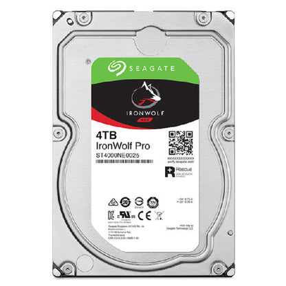 Seagate IronWolf Pro ST4000NT001 interna hårddiskar 4 TB 7200 RPM 256 MB 3.5"