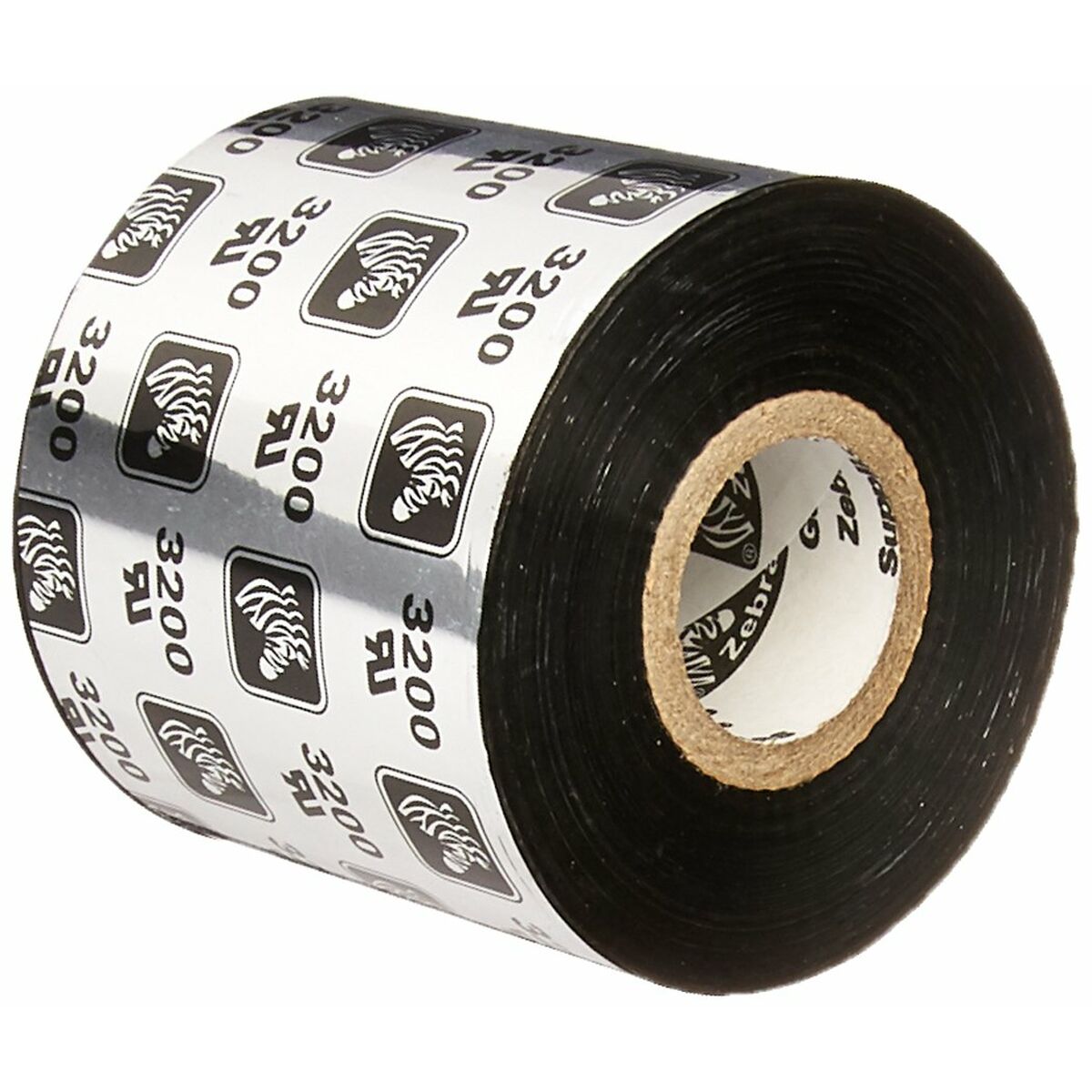 Thermotransfer-Farbband Zebra 03200BK06030 Schwarz 60 mm x 300 m (6 Stück)