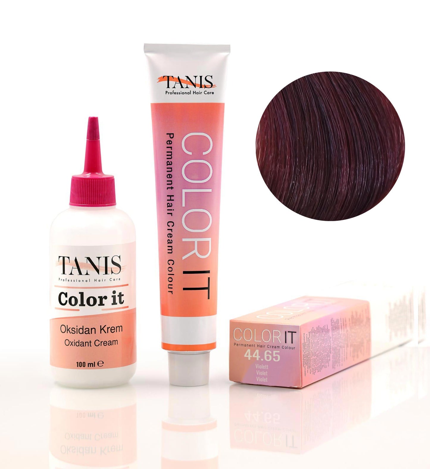 Permanente Haarfarbe COLOR-IT 44.65 Violett