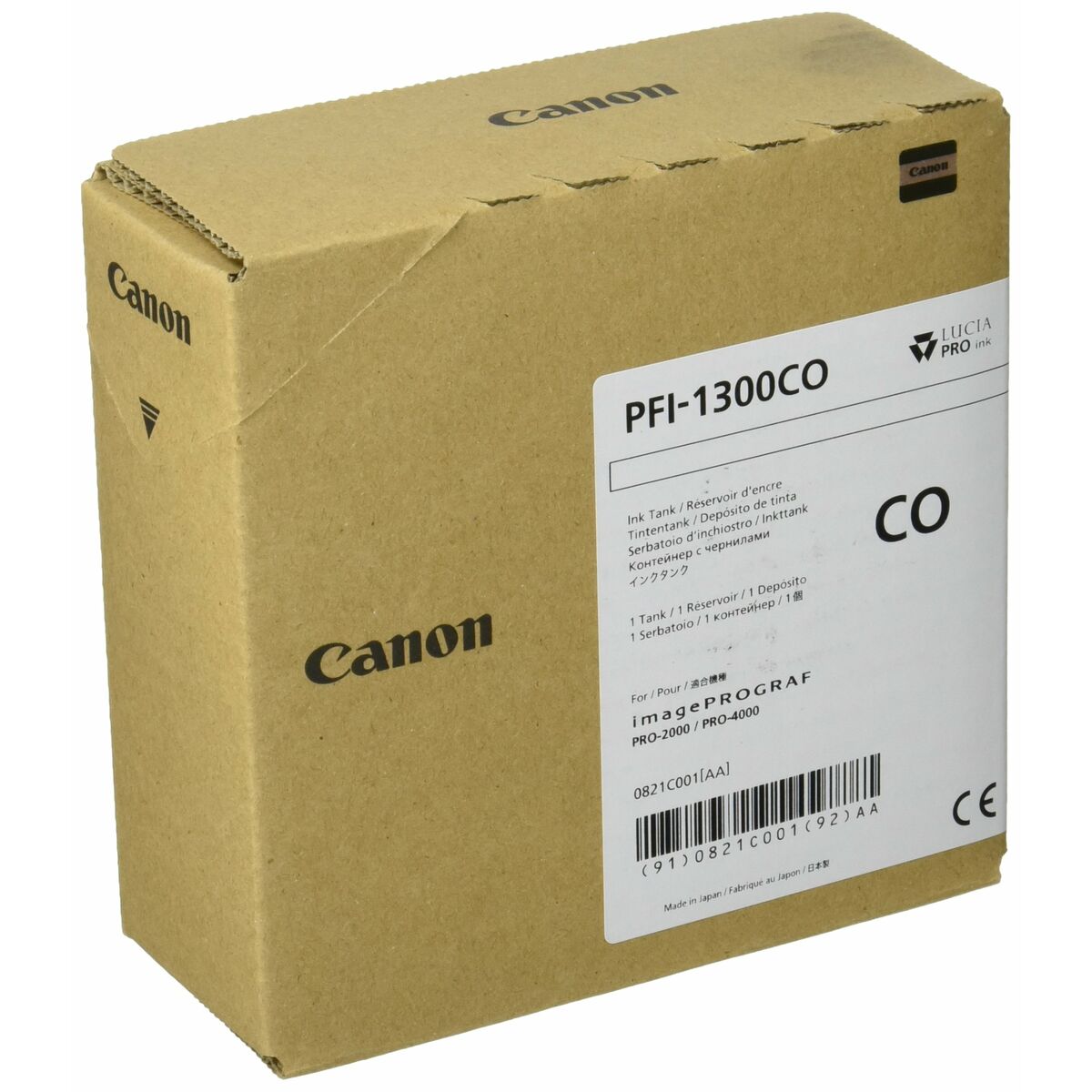 Original Tintenpatrone Canon 0821C001 Schwarz