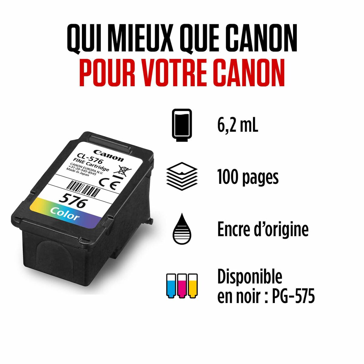 Original Tintenpatrone Canon Gelb