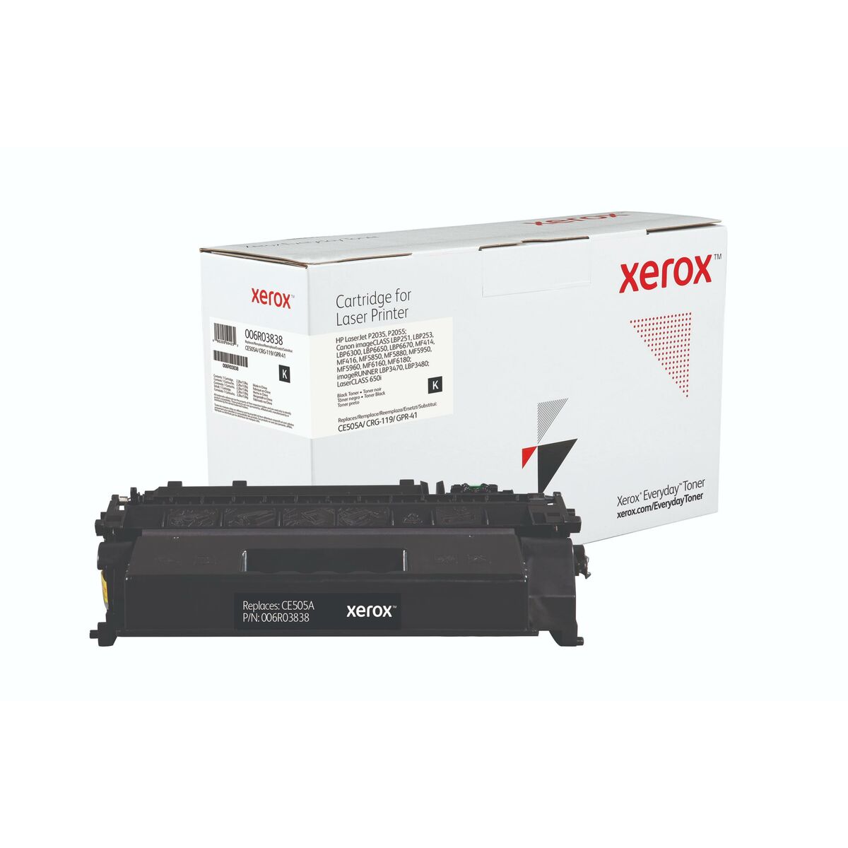 Toner Xerox CE505A Schwarz (10 Stück)