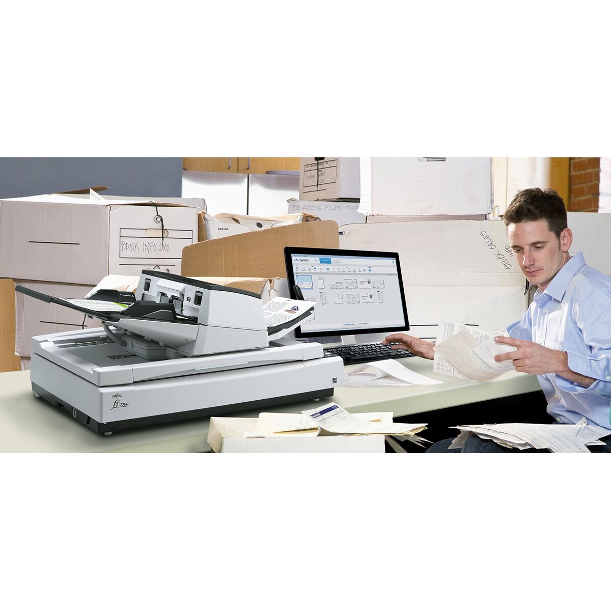 Tragbarer Scanner Fujitsu PA03740-B301