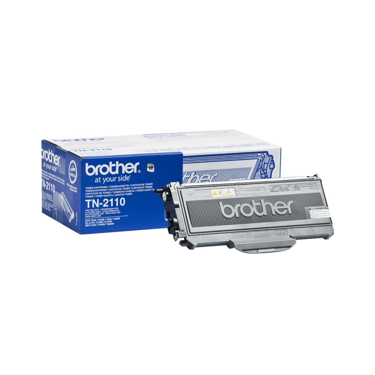 Toner Brother TN-2110 Schwarz (3 Stück)