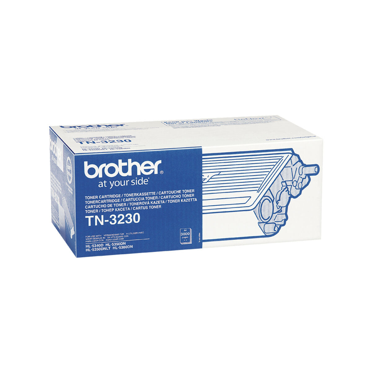 Toner Brother TN3230 Schwarz (3 Stück)