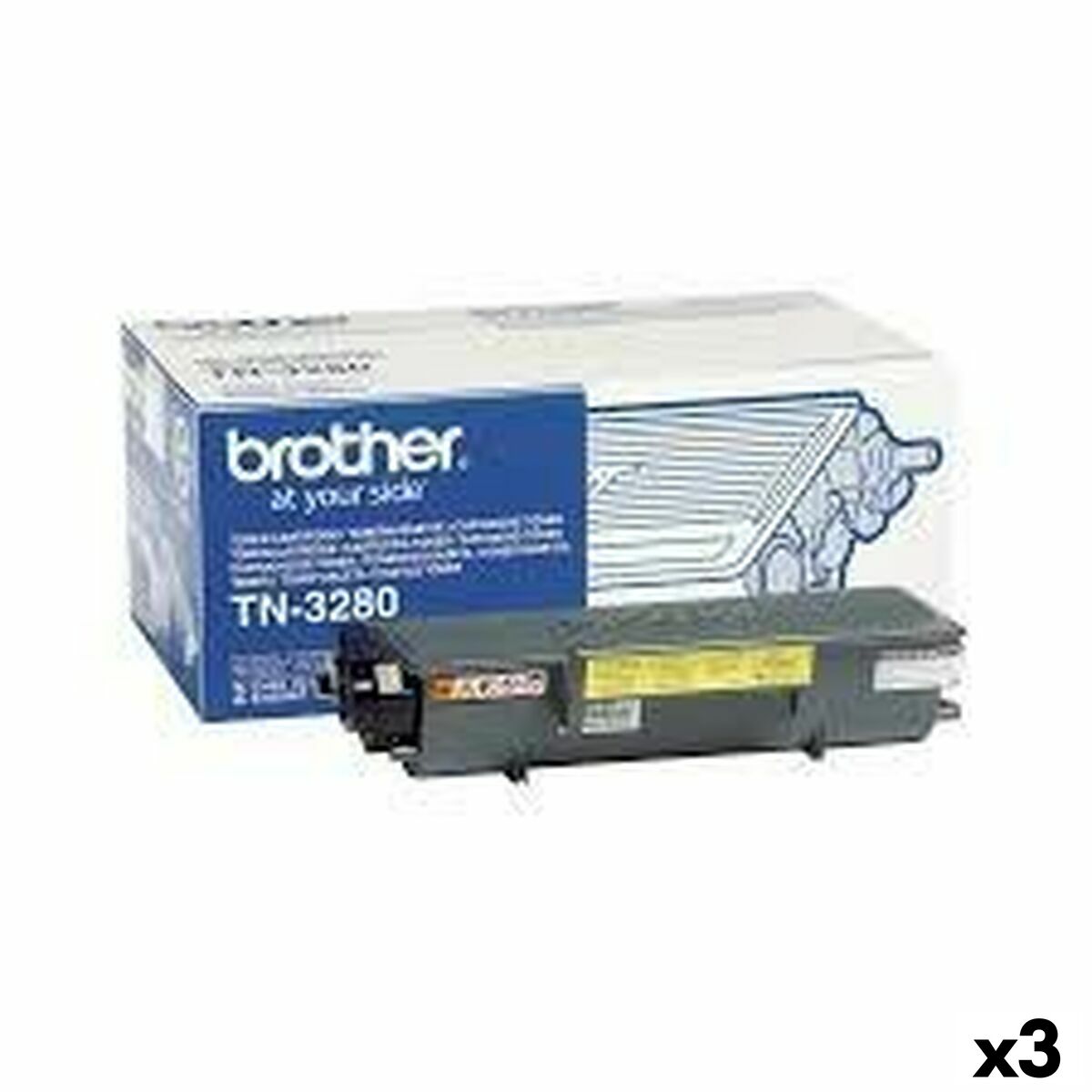Toner Brother Schwarz (3 Stück)