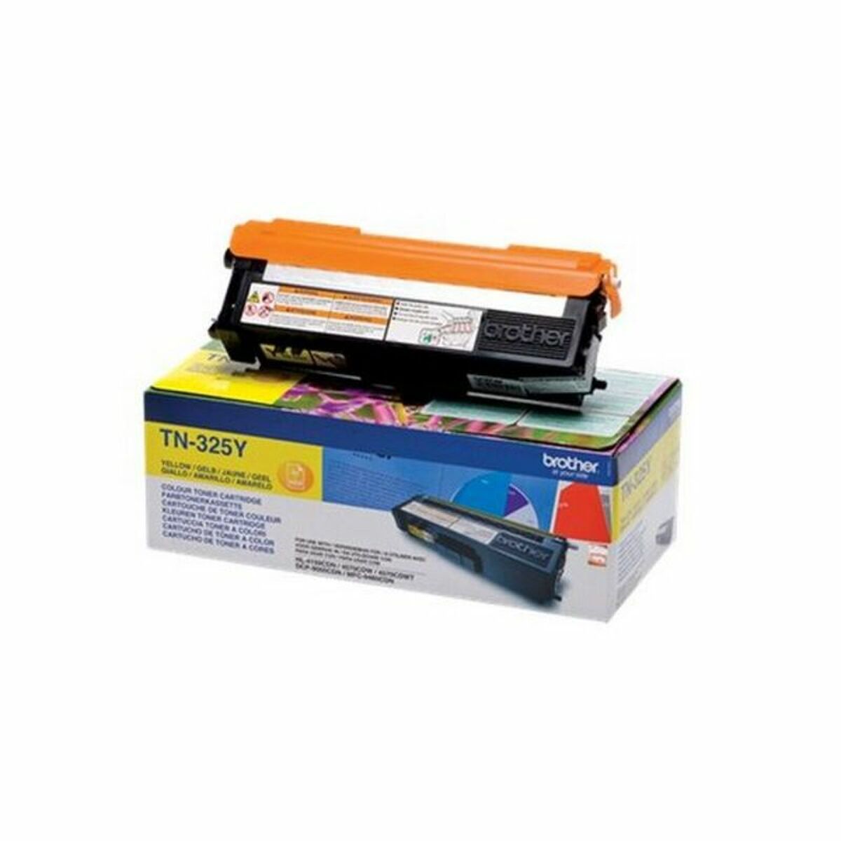 Original Toner Brother TN325Y Gelb