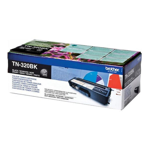 Toner Brother TN320BK Schwarz (4 Stück)