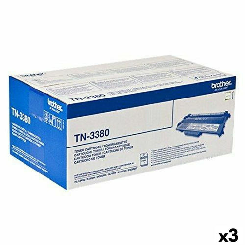 Toner Brother TN3380 Schwarz (3 Stück)
