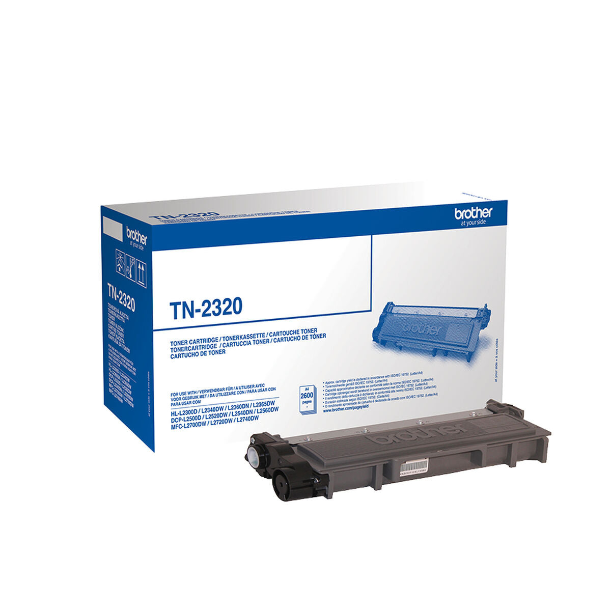 Original Toner Brother TN-2320 Schwarz (1 Stück)