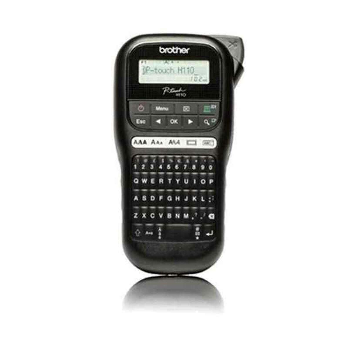 Tragbares, elektrisches Etikettengerät Brother 5837170 12 mm Schwarz