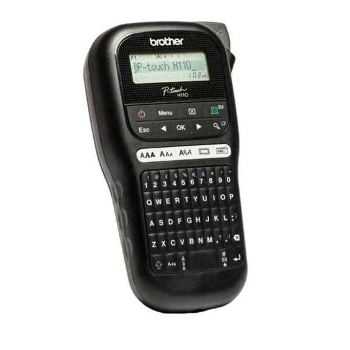 Tragbares, elektrisches Etikettengerät Brother 5837170 12 mm Schwarz