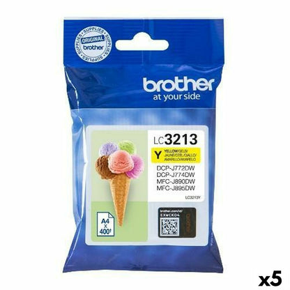 Original Tintenpatrone Brother Gelb (5 Stück)