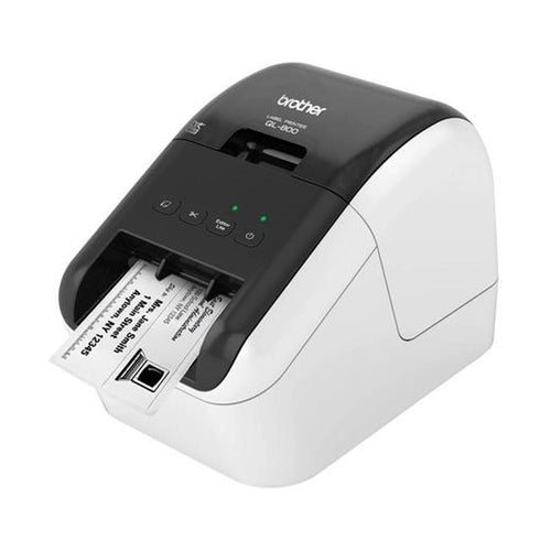 Thermodrucker Brother QL800 Schwarz (3 Stück)